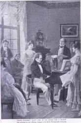 Schubert Plays a Song for a Friend